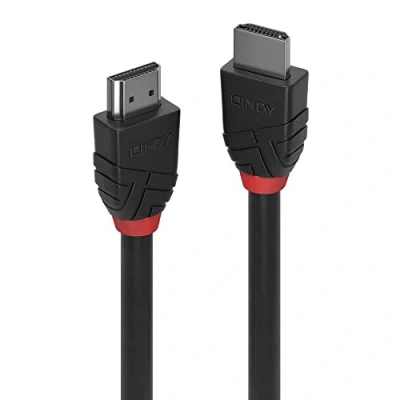 Afbeelding van LINDY 36770 HDMI kabel Aansluitkabel A stekker 0.50 m Zwart 8K UHD