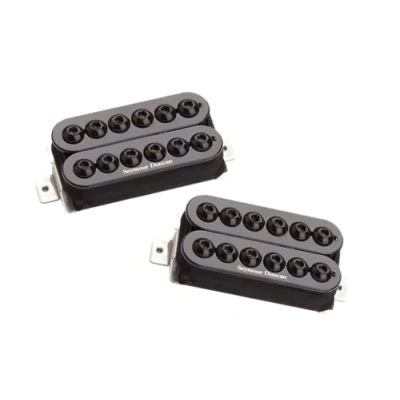 Image de Accessoires Guitares Seymour Duncan Sh 8S Invader Kit Noir Micros Basses