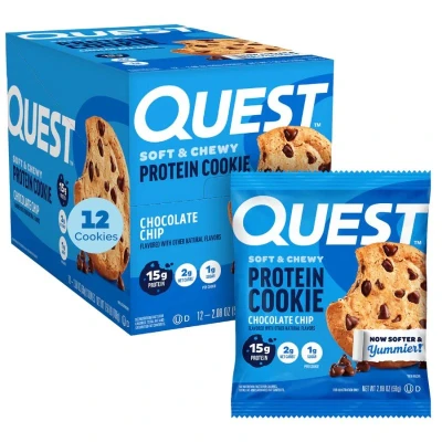Afbeelding van Quest Protein Cookie Chocolate Chip (1 doos)