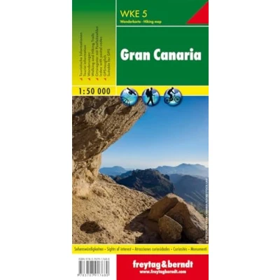 Afbeelding van F&amp;B WKE5 Gran Canaria Noord &amp; Zuid 2 kaartenset