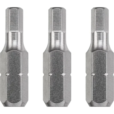 Afbeelding van KWB Bit zeskant 4,0 25 mm INDUSTRIAL STEEL 3 stuks