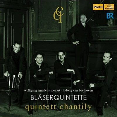 Afbeelding van Quintett Chantily Mozart, Beethoven: Wind Quintets (CD)