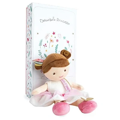 Afbeelding van Jolijou Doekpop voor meisjes Pop van stof Constance 30 cm Ombelline Meisje Prinses DC3533