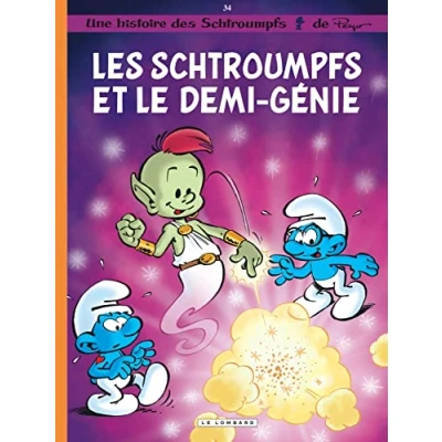Afbeelding van Les Schtroumpfs et le demi genie