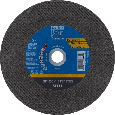 Afbeelding van PFERD PSF STEEL 61728231 Doorslijpschijf recht 230 mm 25 stuk(s) Staal