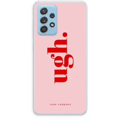 Afbeelding van Case Company® hoesje geschikt voor Samsung Galaxy A73 Ugh Soft Cover Telefoonhoesje Bescherming aan alle Kanten en Schermrand