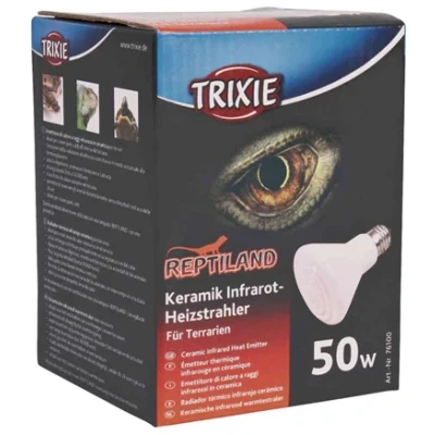 Afbeelding van Trixie Reptiland Keramische Infrarood Warmtestraler 50 WATT 7,5X7,5X10 CM (405608)