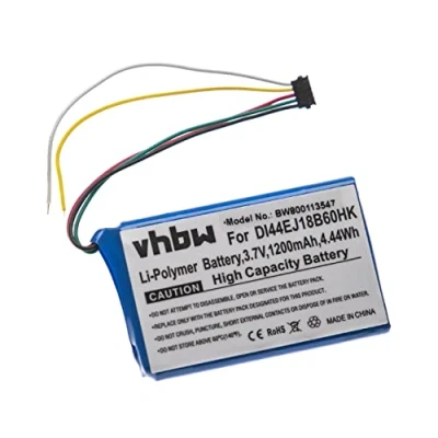 Afbeelding van vhbw Batterij compatibel met Garmin Edge 010 01161 00, 020229 1000 navigatie GPS apparaat (1200 mAh, 3,7 V, Li polymeer)