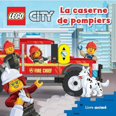 Afbeelding van Lego city la caserne de pompiers livre anime