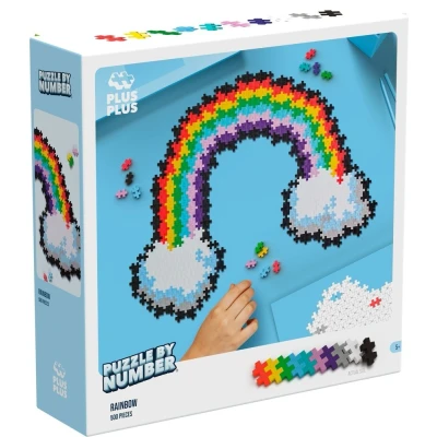 Afbeelding van 500 Kreativ Bausteine Puzzle Regenbogen