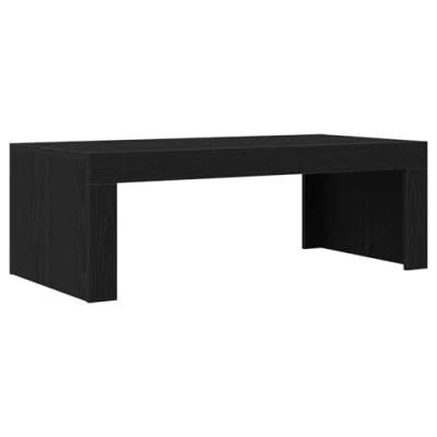 Afbeelding van vidaXL Salontafel Zwarte Eiken Hout Medium Duurzaam