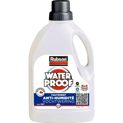 Afbeelding van Rubson Vochtige Binnenmuren Coating 750 ML Waterdichte Vochtbestreiding &amp; Transparant