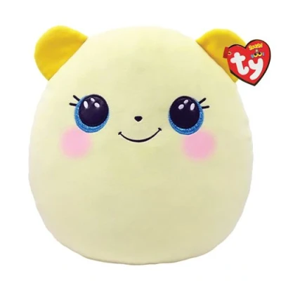 Image de Peluche Ty Squish A Boos Small Buttercup L&#039;Ours Jaune