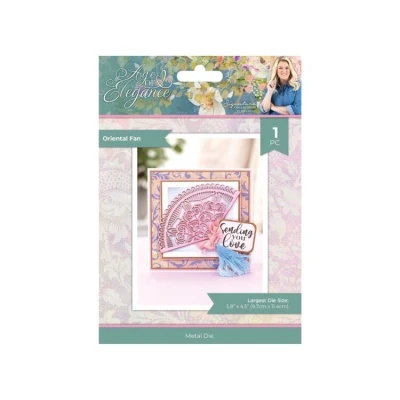 Afbeelding van Sara Signature Age of Elegance Snijmal Oriental Fan