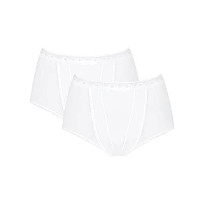 Image de Sloggi Culotte (Lot de 2) Femme, Blanc (White 0003), 52