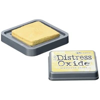 Afbeelding van Ranger Tim Holtz Distress stempelkussen oxide strooistro geel, ca. 7,5 x 75 cm