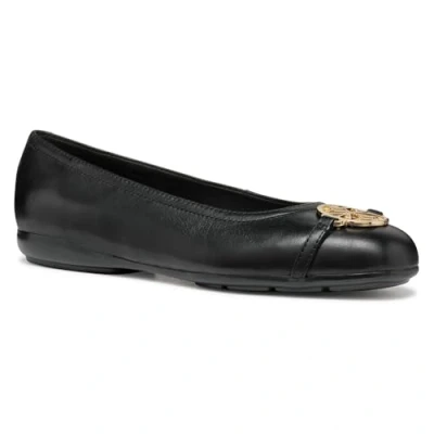 Afbeelding van Geox Ballerina&#039;s, Dames, Maat: 41, Black Leer