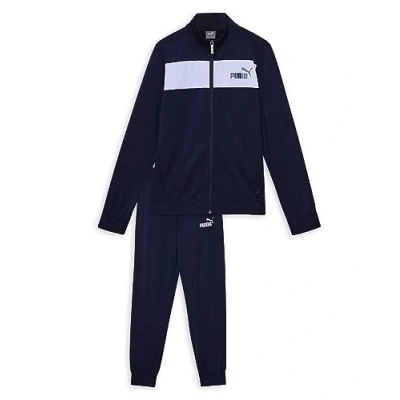 Afbeelding van Puma SUIT Unisex SET Trainingspak voor kinderen, Maat: 164, Peacoat