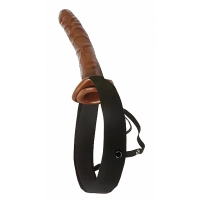 Afbeelding van Chocolate Dream Holle Voorbinddildo 25 CM