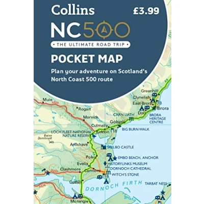 Afbeelding van NC500 Pocket Map