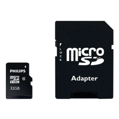Image de Carte Mémoire Micro SD Philips Class 10 32 Go