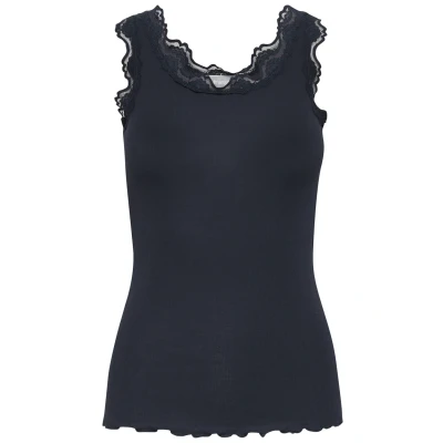 Afbeelding van Fransa Frhizamond Top, Dames, Maat: Large, Dark peacoat