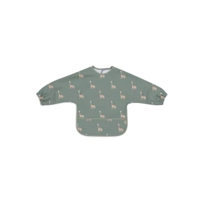 Image de Jollein 029 869 67090 Bavoir imperméable avec manches Jungle Jambo vert