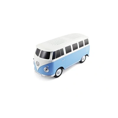 Afbeelding van VW T1 Bus Bluetooth Speaker blauw/wit