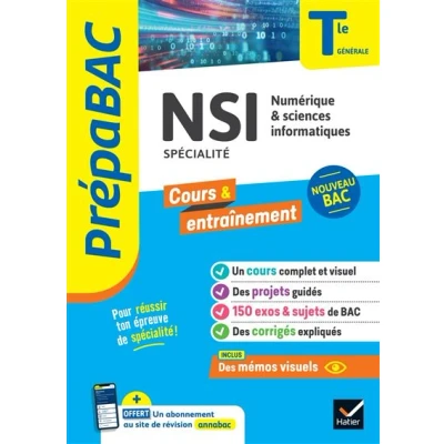 Image de Prépabac NSI Tle générale (spécialité) Bac 2025