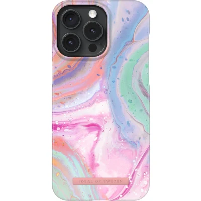 Afbeelding van iDeal of Sweden fashion case geschikt voor iPhone 15 Pro Max Pastel Marble