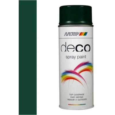 Image de Motip Deco Laque En Spray Brillant 0,4l Vert Foncé