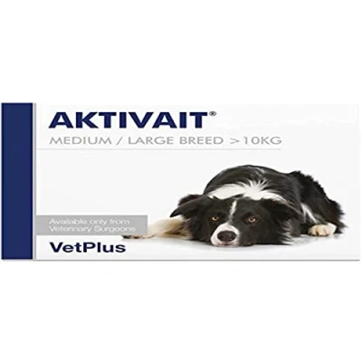 Afbeelding van Vetplus Aktivait 60 capsules (middel ) grote hond