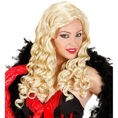 Afbeelding van Widmann Pruik, Jessica Blond Carnavalskleding Verkleedkleding