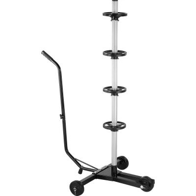 Afbeelding van Velgboom mobiel zwart aluminium tot 225mm bandbreedte