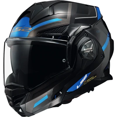 Afbeelding van LS2 Helm Advant X Spectrum FF901 titanium blauw maat xs