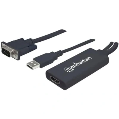 Afbeelding van Manhattan AV Converter 152426 [VGA, USB 2.0 HDMI]