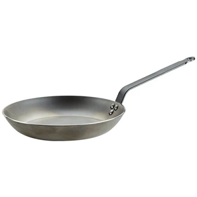 Afbeelding van de Buyer CARBONE PLUS Stalen braadpan, 28 cm, verzilverd