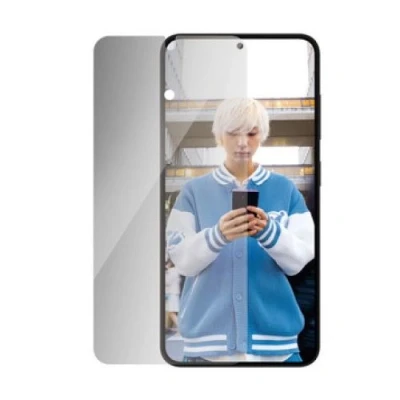 Image de Verre Trempé Samsung Galaxy S24: PanzerGlass Privacy Ultra Wide Fit Anti Bacterial Screenprotector incl. applicator
