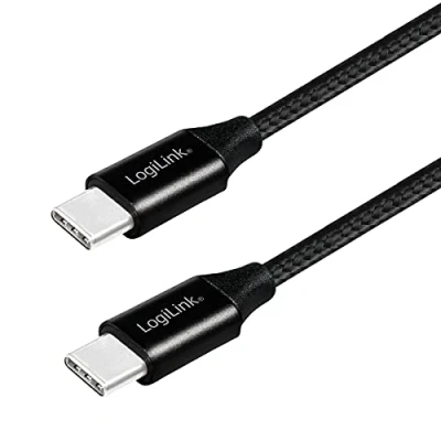 Afbeelding van LogiLink CU0154 USB kabel 1 m 2.0 C Zwart