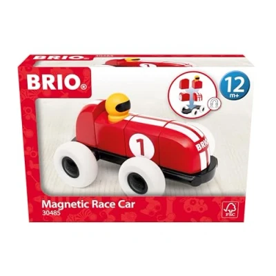 Afbeelding van BRIO 30485 Racewagen met magneten Speelgoedauto voor kinderen vanaf 12 maanden