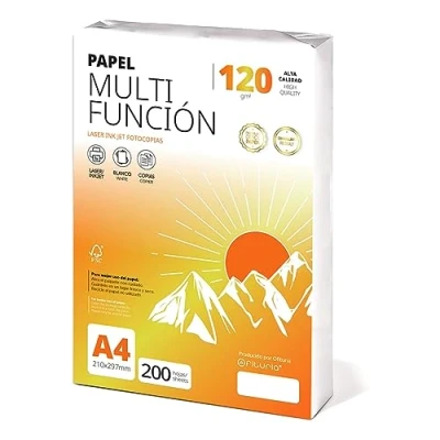Afbeelding van Folios A4, 120 g, 200 vellen, multifunctioneel printerpapier, vellen voor laserprinters en injectie, kopieerapparaat, kantoor, schoolmateriaal, foliopakket Ofituria (120
