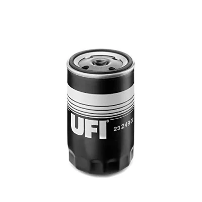 Afbeelding van UFI 23.249.00 Oliefilter 3/4 16 UNF Met twee terugloopbeveiligingskleppen Opschroeffilter JEEP: Cherokee II, GRAND 2, III