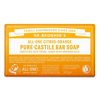 Afbeelding van Dr. Bronner Zeep Citrus 140GR