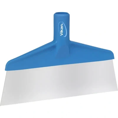 Afbeelding van Vikan Vloerschrapers Vloerschraper Polypropyleen Met Roestvrij Staal Blad 260x30x175mm Visuele Lengte Is 70mm Blauw