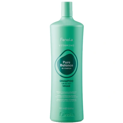 Afbeelding van Fanola Vitamins Pure Balance Purifying &amp; Balancing Shampoo 1000 ml
