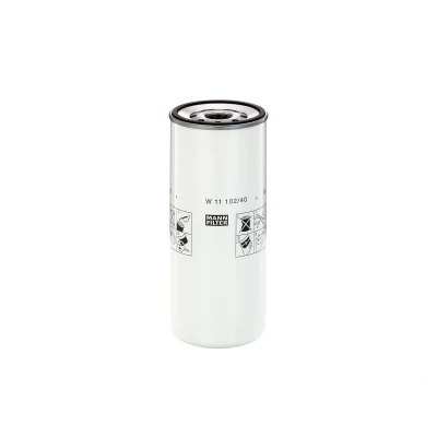 Afbeelding van MANN FILTER W 11 102/40 Oliefilter 1 1/8 16 UN 2B Met een terugloopbeveiligingskleppen Opschroeffilter