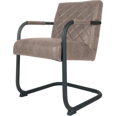 Afbeelding van Home67 Eetkamerstoel Dick Taupe