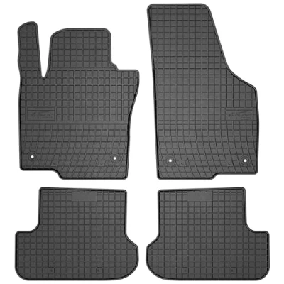 Afbeelding van M MOTOS Rubberen vloermatten voor Volkswagen Beetle 2011 2019, geniet van meer reiscomfort de met zwarte ET anti slip automat, All weather automat auto&#039;s, bescherming tegen vuil en vocht