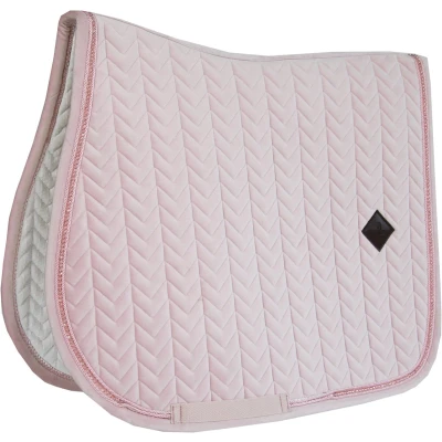 Afbeelding van Kentucky Horsewear Zadeldek Pearls Lichtroze Velvet Dressuur