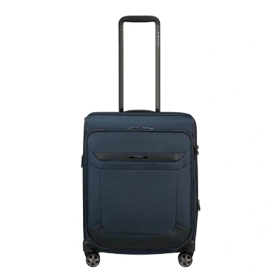 Afbeelding van Samsonite Pro DLX 6 Spinner 55 EXP blue Zachte koffer
